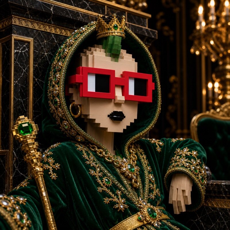 The King — Hood court portrait.